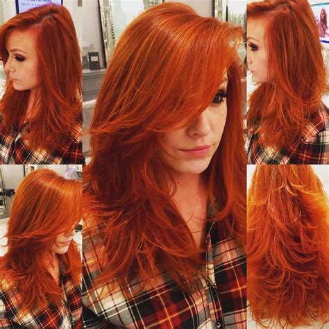 Stunning Red Hairstyles And Haircuts Ideas For Women Frisuren Frisur Rot