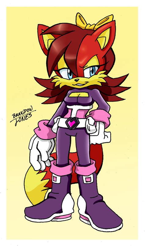 Fiona In Rouges Sonic Heroes Outfit By Leatherruffian On Deviantart