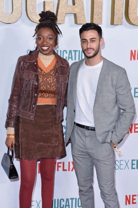 Little Simz And Fady Elsayed Attend The Sex Education Season 2 World Premiere At Genesis