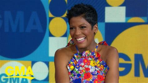 Tamron Hall Discusses Giving Birth At 48 Live On Gma Youtube