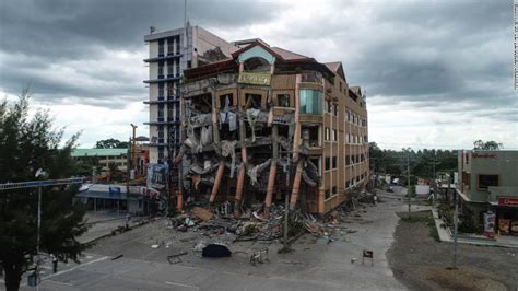 Philippines Earthquake Hotel Collapses After Deadly Earthquakes Hit
