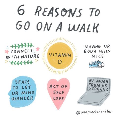 6 Reasons To Go On A Walk Livstips Träning Hälsa
