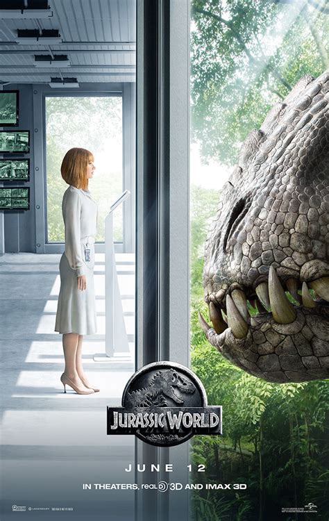 Claire Dearing Indominus Rex New Jurassic World Poster The Mary Sue