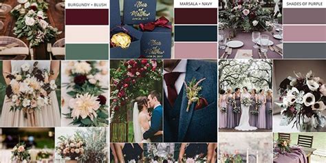 Top 10 Gorgeous Fall Wedding Color Palettes To Love