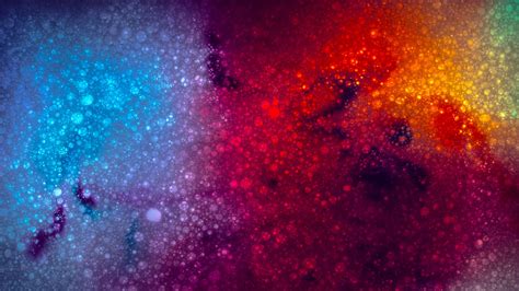 Download Wallpaper 3840x2160 Particles Colorful Glitter Abstraction