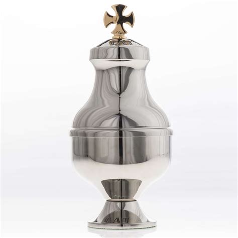 Holy Oils Vessels Nickel Plated Online Sales On
