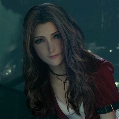 Aerith With Her Down Rchurchofaerith