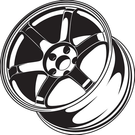 Alloy Wheels Vector Art Icons And Graphics For Free Download
