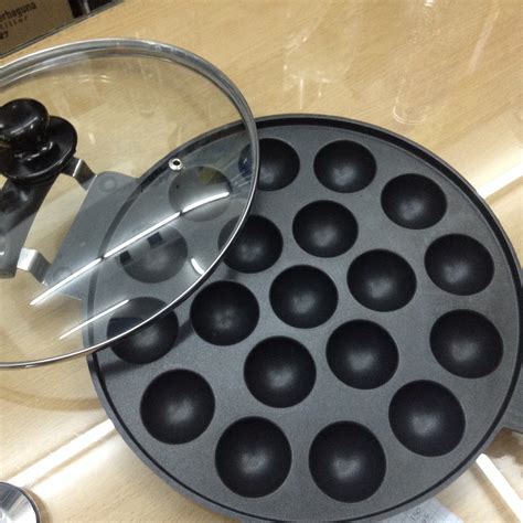 Cetakan kue martabak mini snack maker 7 lubang. Cetakan Kue Teflon Ball Pan 19 Holes Loyang Kue Takoyaki ...