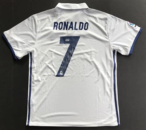 Legend takes moves to have a new challenge, achieve something big, and show the real world what they are made of. Cristiano Ronaldo Signed Adidas Real Madrid Jersey (PSA ...