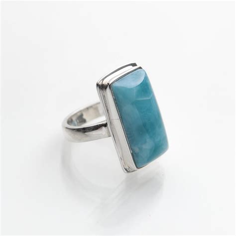 Volcanic Blue Larimar Ring Longie The Larimar Shop Artisan Jewelry