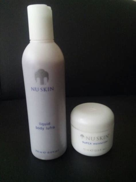 Nu Skin Body Srub Spa Nuskin Moisturizer Hyaluronic Napca Body Spa Set Ebay