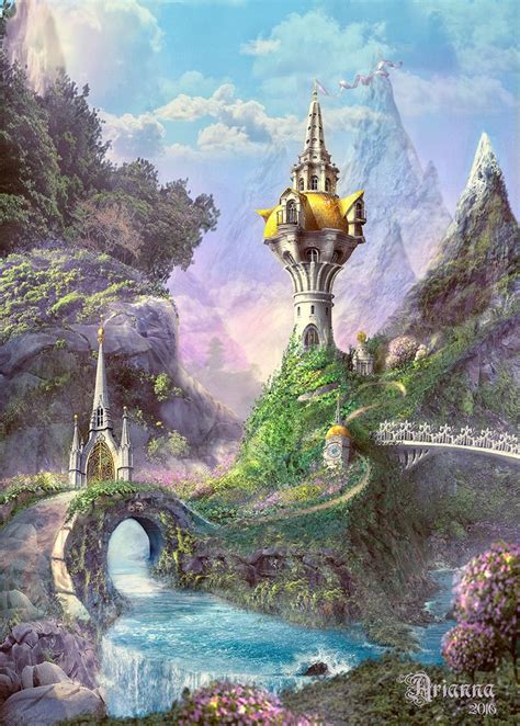 223 Best Images About Fantasy Castle Art On Pinterest