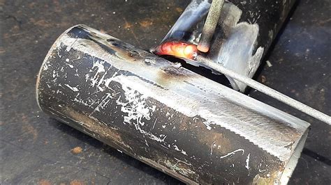 Stick Welding Thin Round Tube Pipe How Did The Old Welder Get