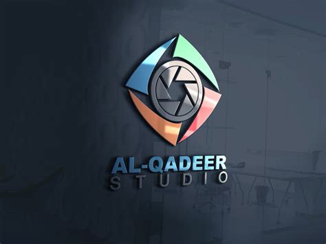 Logo Mockup Template 3d Glass Window Psd Free Download Al Qadeer Studio