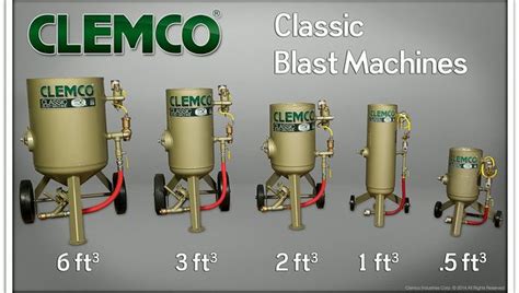 Clemco Classic Blast Machines Mergen Engineering Services Llc