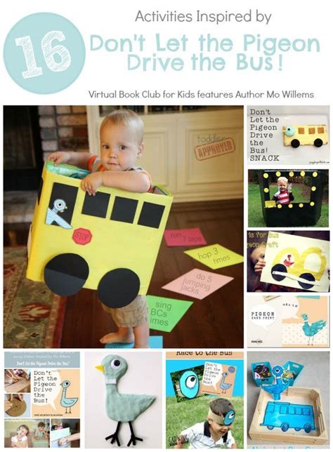Dont Let The Pigeon Drive The Bus Inspired Activities Bus Crafts