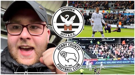 Swansea City 2 1 Derby County 5 Unbeaten 3 Wins In A Row And Another Piroe Brace Match Vlog