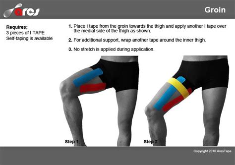 54 Best Images About Kinesiology Tape Hip Hamstring Groin On