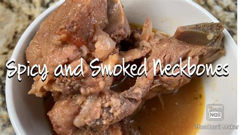 Spicy Pork Neck Bones With Smoked Turkey Necks Youtube
