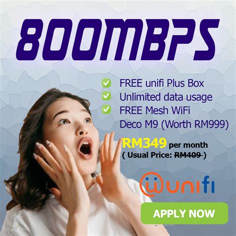 Calls to mobile at 12 sen/min. TM Unifi Home Introduced High Speed Package/Plans (800mbps ...