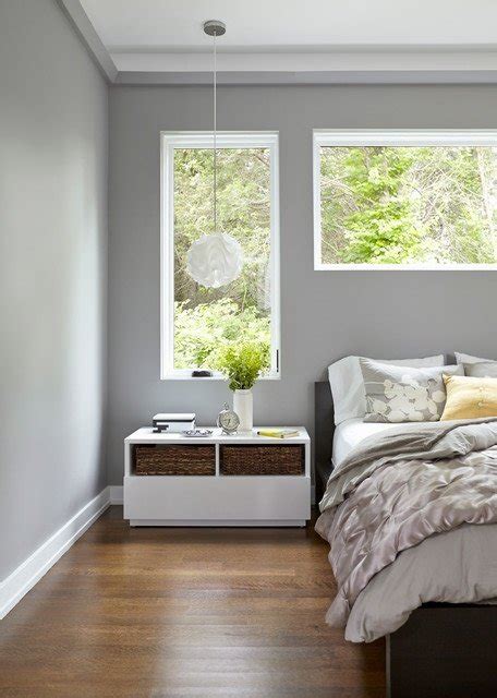 What better name for a primary bedroom paint color than 'refresh?' the very light teal blue color is indeed a refreshing shade, and is different from the same blah the slightly gray undertone helps make this color versatile enough for just about anyone that wants to enjoy a tranquil shade of blue. 29 of the Best Gray Paint Colors for Bedrooms: #17 is ...