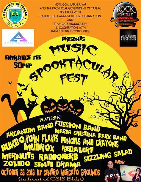 Music Spooktacular Fest Agimat Sining At Kulturang Pinoy