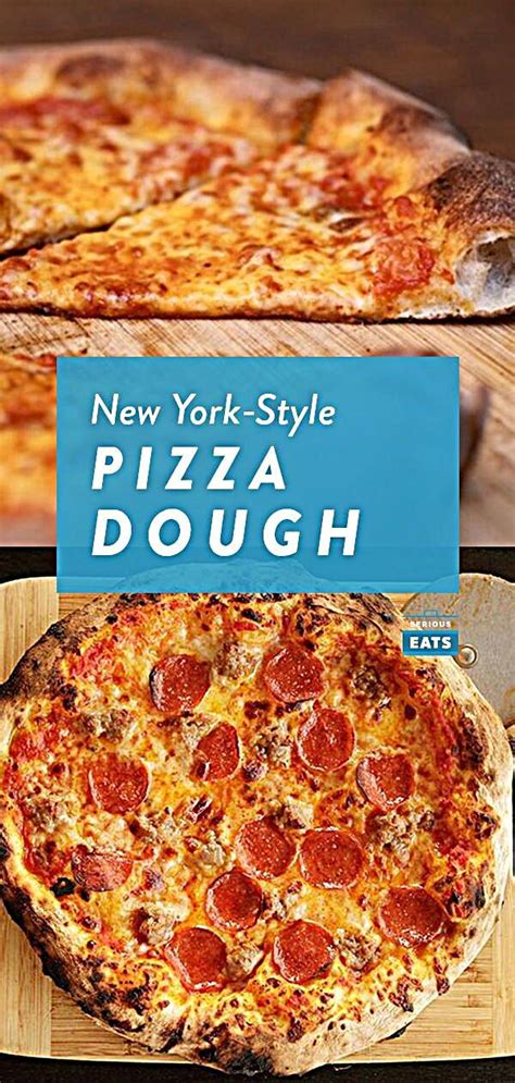 Flour well and place each one in a separate medium mixing bowl. Basic New York-Style Pizza Dough | Recipe in 2020 | Food ...