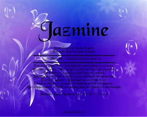 Search thousands of names, meanings and origins. Jazmine | Unique Names