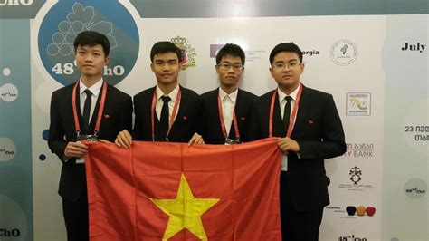 Vietnam Wins Two Gold Medals At 48th International Chemistry Olympiad