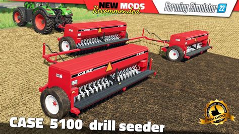 Fs22 Case 5100 Drill Seeder Farming Simulator 22 New Mods Review