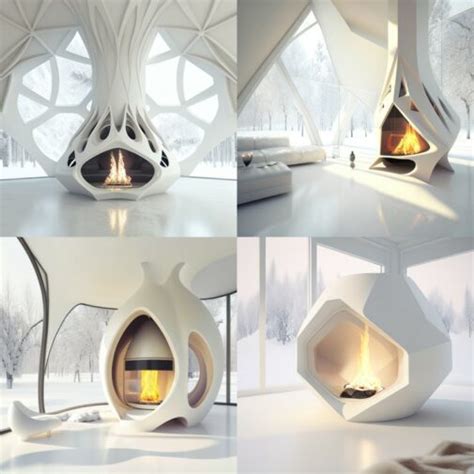10 Strangest Futuristic Fireplaces Youve Seen