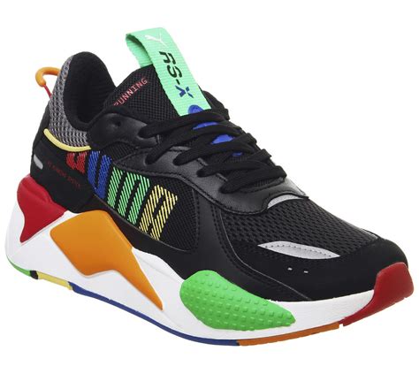 Hit the link for all the info and photos. Puma Rs-x Bold Trainers Black Blazing Yellow Orange Red ...