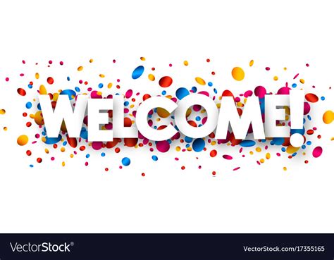 Congrats Sign With Colorful Confetti Royalty Free Vector Ccc
