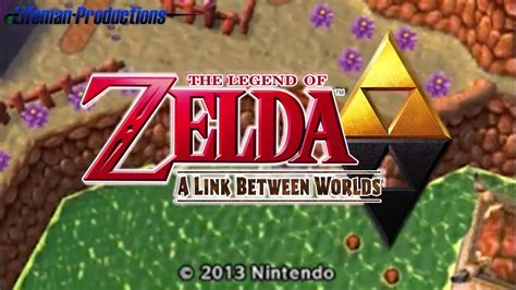 the legend of zelda a link between worlds title screen music cover youtube