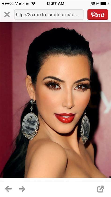 pretty | Kim kardashian makeup, Kardashian makeup, Wedding ...