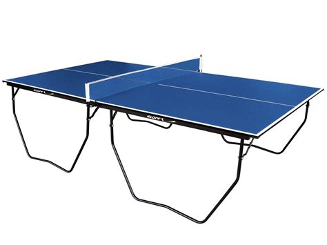 mesa para tênis de mesa dobrável com rodízios klopf com suporte e rede ping pong magazine