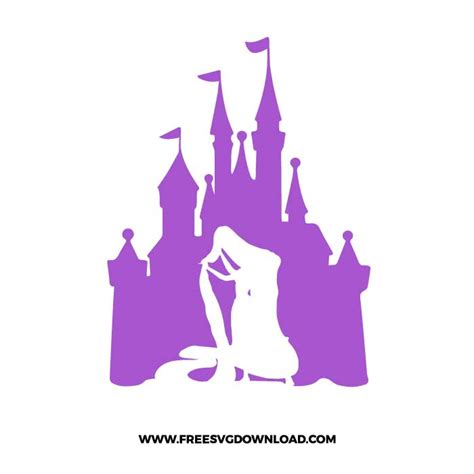 Rapunzel Svg Tangled Svg Princess Cut File Silhouette Cut Inspire The