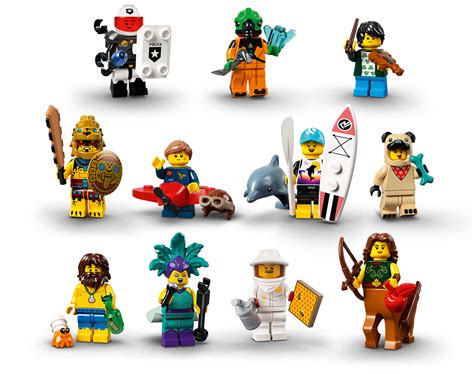buy lego minifigures series 21 at mighty ape australia