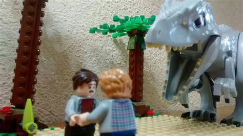 Lego Jurassic World Indominus Rex And Mitchell Brothers Moc Jurassic