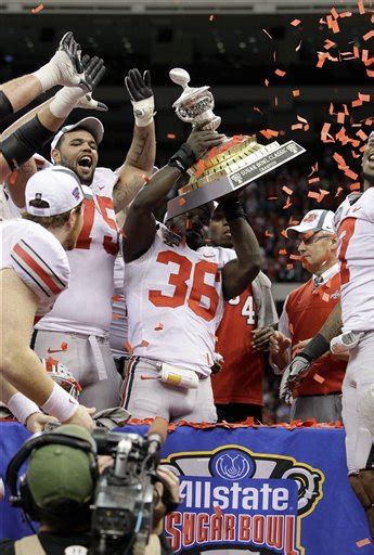 Ohio State Vacates Football Wins Sugar Bowl Honolulu Star Advertiser