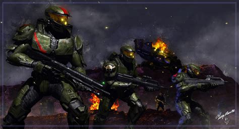 Artstation Halo Wars2 Redteam