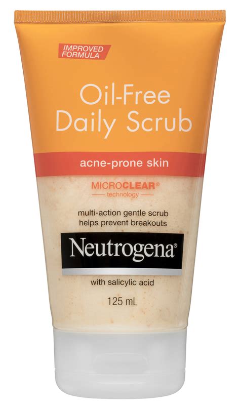 Oil Free Acne Scrub Neutrogena® Australia