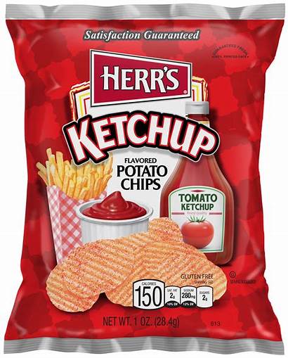 Ketchup Chips Herr Herrs Potato