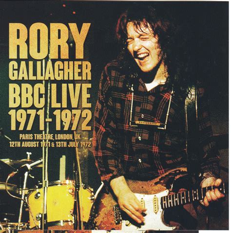 Rory Gallagher Bbc Live 1971 1972 2cd Giginjapan