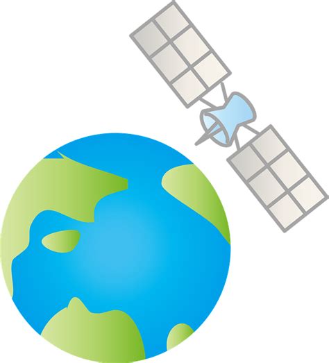 Space Satellite Clipart