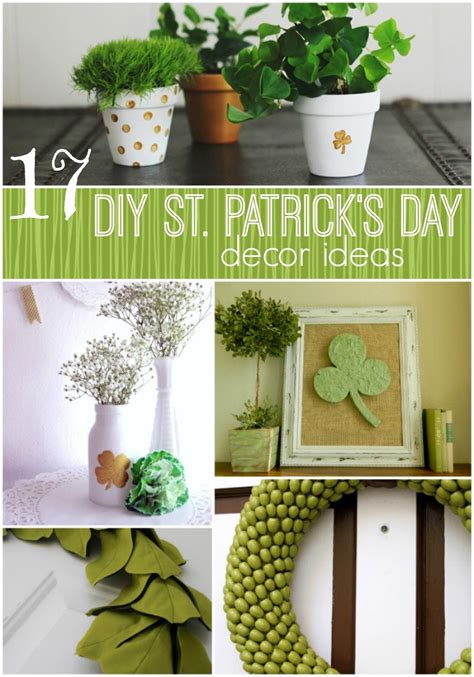 17 DIY St Patricks Day Decorating Ideas