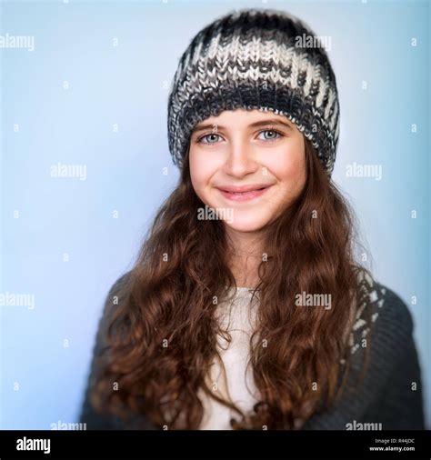 Teen Girl Portrait Stock Photo Alamy