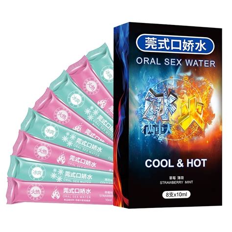 10 ml 8 pcs oral sex water ice and fire sex lubricant couples flirting