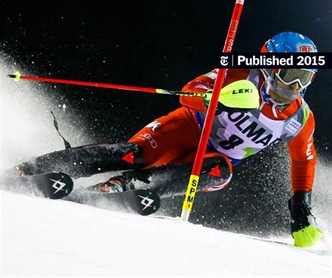 Italian Edges Rivals For A First Slalom Victory The New York Times